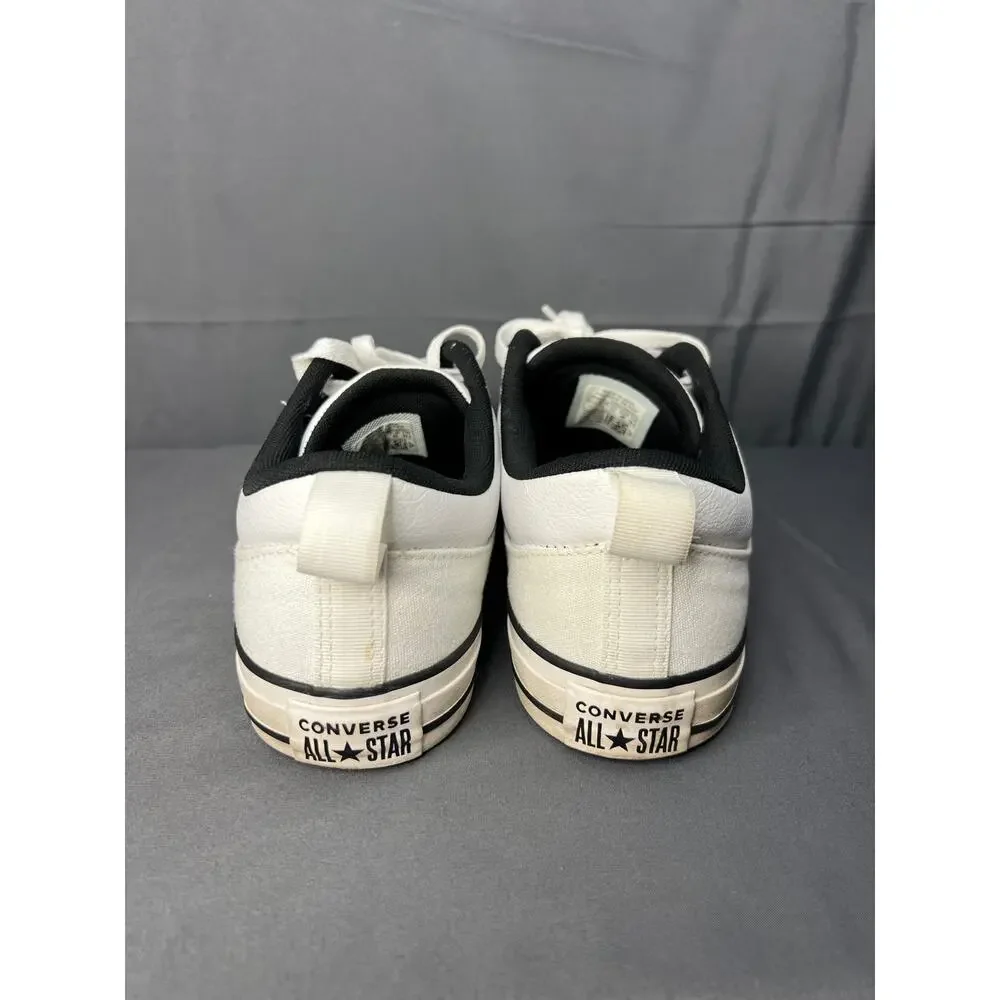 Mens Converse All Star White Low Top Sneakers Size 11 - Picture 3 of 9